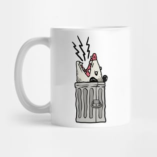 Trash can Opossum Screaming Mug